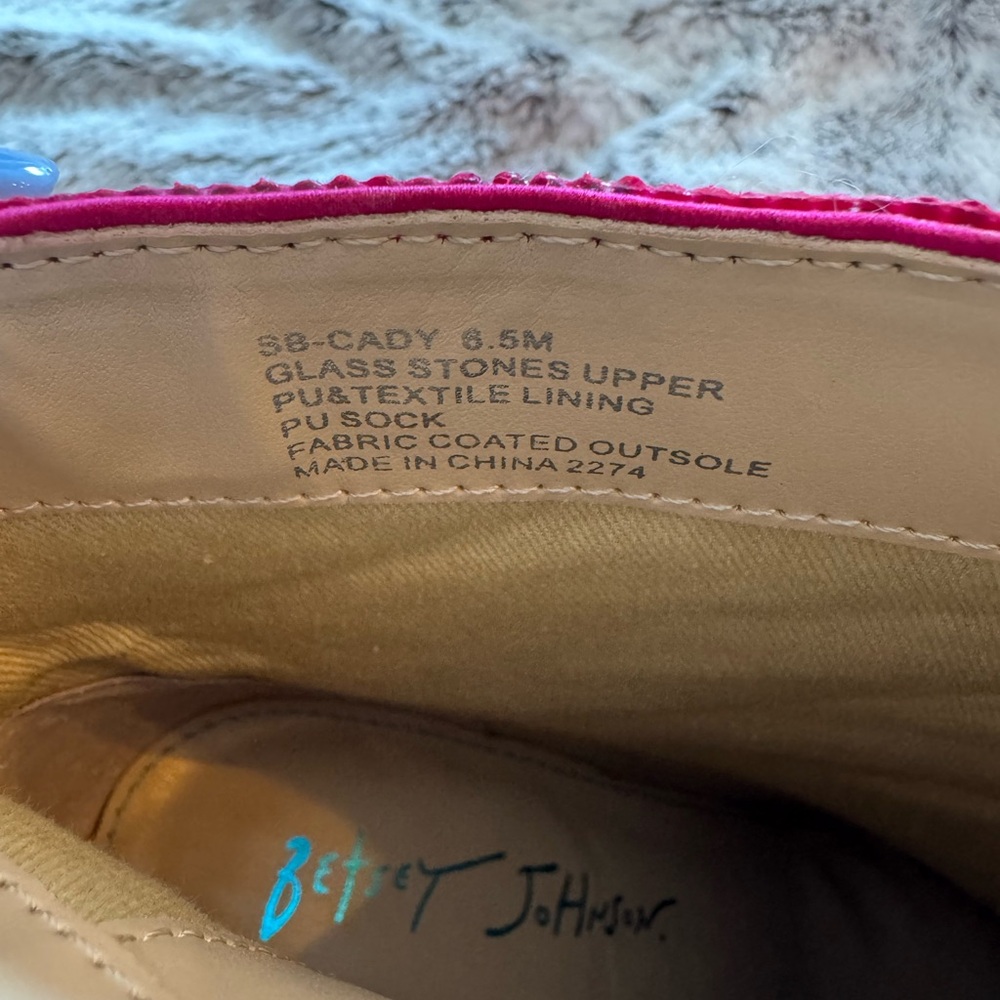 Betsey Johnson Women's Pink Ankle Boots - Picture 3 of 6